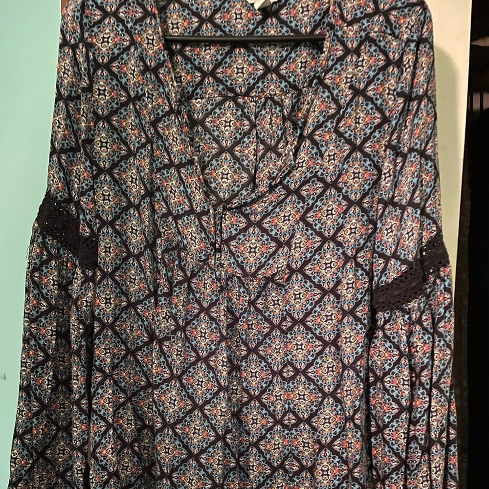Used XL Peasant Top from Arizona Jean